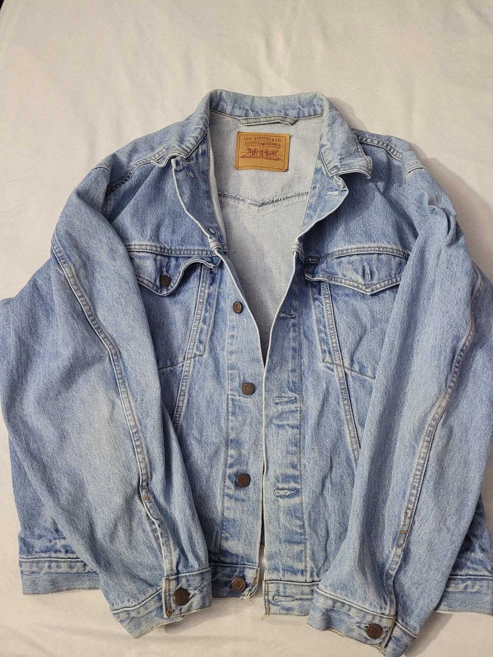 Levi's Red Tab Light Blue Denim Jacket - Classic Men's Jean Jacket
